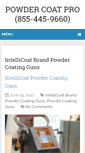 Mobile Screenshot of powdercoatpro.com